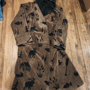 Vintage Denali Reversible Wilderness Cape
